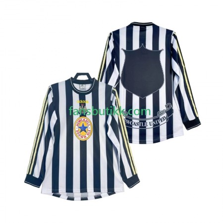 Fotballdrakt Newcastle United 1999 Retro Hjemmetrøye 1997 Langermet